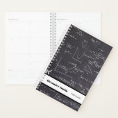 Personalisierter Mathematiklehrer schwarz mit Glei Planer (Anzeige)