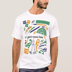 Personalisierter Mathematiklehrer-T - Shirt