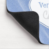 Personalisierter Mauspad mit blauem Sand (Ecke)