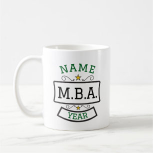 Personalisierter MBA-Abschluss-Mug Kaffeetasse