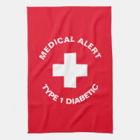 Personalisierter medizinischer Warnhinweis Diabeti