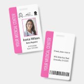 Personalisierter medizinischer zertifizierter Mita Ausweis (Front & Back)