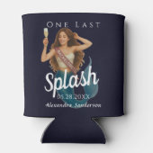 personalisierter Meerjungfrau-Strand Dosenkühler (Rückseite)