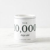Personalisierter Meilenstein-Becher Kaffeetasse (Mittel)