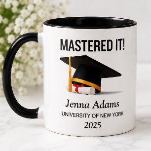Personalisierter Meister-Abschluss Abitur Tasse