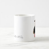 Personalisierter Meister der Wissenschaft niedlich Kaffeetasse (Mittel)