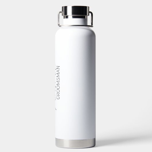 Personalisierter Mensch, Geschenk für Ihn, Gräuel Trinkflasche (Rückseite)