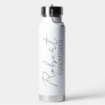 Personalisierter Mensch, Geschenk für Ihn, Gräuel Trinkflasche<br><div class="desc">Personalisierter Mensch,  Geschenk für Ihn,  Geschenke für Trauzeugen,  Geschenke für Trauzeugen,  Geschenk,  Bachelor-Party-Geschenke,  Vater,  Geschenke für Ehemänner</div>