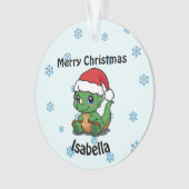 Personalisierter Meran Weihnachten Acrylschmuck Ornament (Vorderseite)