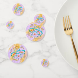 PERSONALISIERTER MERRY CHRISTMAS 20XX KONFETTI