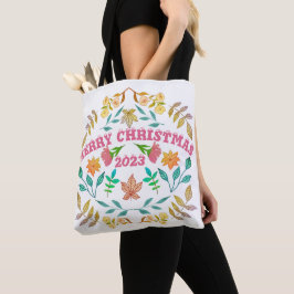 PERSONALISIERTER MERRY CHRISTMAS 20XX TASCHE