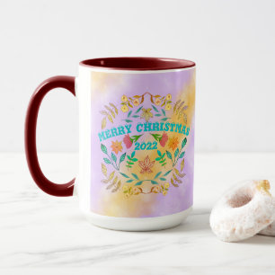 PERSONALISIERTER MERRY CHRISTMAS 20XX TASSE