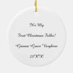 Personalisierter Merry Woofmas Weihnachtsschmuck