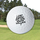 Personalisierter Message-Individuelle Name Golfball