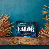 Personalisierter MIGHTY MANN DER WERTSCHAFT Richte Fotoplatte (Seite)