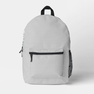 Personalisierter minimalistischer grauer Rucksack