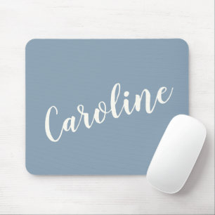 Personalisierter minimalistischer Kalligrafie-Name Mousepad