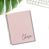 Personalisierter Minimalistischer Schlag Christlic Notizblock