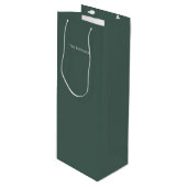 Personalisierter Minimalistischer Urlaub mit feste Geschenktüte Für Weinflaschen (Vorderseite Schrägansicht)