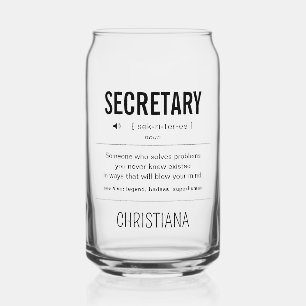 Personalisierter Minister Funny Dosenglas