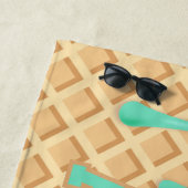 Personalisierter Minze Eiscreme-Tropfen Strandtuch (Beispiel)