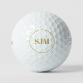 Personalisierter mit Monogramm Titleist Golfball (Vorderseite)