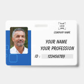 Personalisierter Mitarbeiter-Fotoausweis Ausweis (Vorderseite)