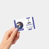 Personalisierter Mitarbeiter-Fotoausweis Ausweis (Handheld)