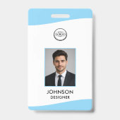 Personalisierter Mitarbeiter-ID-Ausweis Ausweis (Vorderseite)