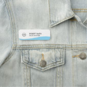 Personalisierter Mitarbeiter Namensschild (Beispiel)