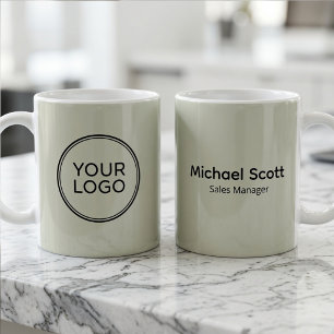 Personalisierter Mitarbeitertassen mit individuell Kaffeetasse