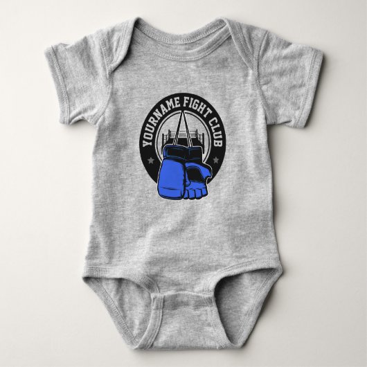 Personalisierter MIXED MARTIAL ARTS Mixed Martial Baby Strampler (Vorderseite)