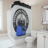 Personalisierter MIXED MARTIAL ARTS Mixed Martial Duschvorhang (Beispiel)