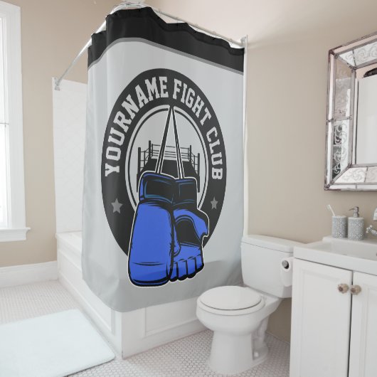 Personalisierter MIXED MARTIAL ARTS Mixed Martial Duschvorhang (Beispiel)