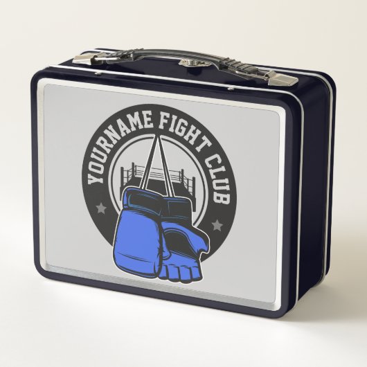 Personalisierter MIXED MARTIAL ARTS Mixed Martial  Metall Brotdose (Rückseite)