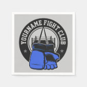 Personalisierter MIXED MARTIAL ARTS Mixed Martial  Serviette (Vorderseite)