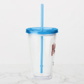 Personalisierter MLA Medical Laborant Acryltrinkbecher (Rechts)