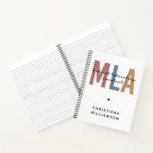 Personalisierter MLA Medical Laborant Notizblock (Innenseite)
