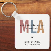 Personalisierter MLA Medical Laborant Schlüsselanhänger (Vorderseite)