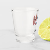 Personalisierter MLA Medical Laborant Schnapsglas (Links)