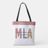 Personalisierter MLA Medical Laborant Tasche (Rückseite)