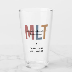 Personalisierter MLT Medizinischer Labortechniker Glas