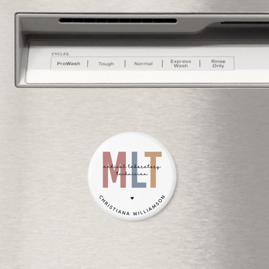 Personalisierter MLT Medizinischer Labortechniker Magnet (In Situ (Geschirrspüler))