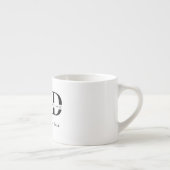 Personalisierter moderner DAD-Espressobecher Espressotasse (Rechts)