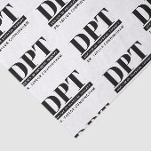 Personalisierter moderner DPT Arzt für Physikalisc Seidenpapier (Ausschnitt)