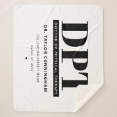 Personalisierter moderner DPT Arzt für Physikalisc Sherpadecke (Vorderseite)