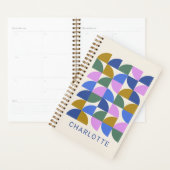 Personalisierter, moderner geometrischer Student Planer (Anzeige)