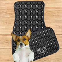 Personalisierter moderner Hunde-Vater-Pfotenabdruc