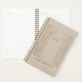 Personalisierter moderner minimalistischer Planer (Anzeige)