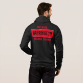 Personalisierter, moderner Personal Trainer in Rot Hoodie (Schwarz voll)